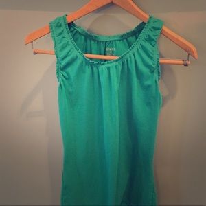 Teal tank top